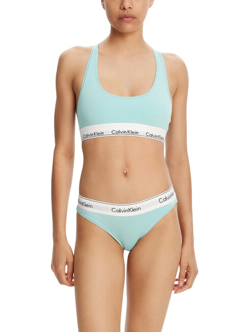 MODERN COTTON  Bralette albastru - Lenjerie de corp pentru femei