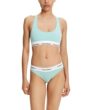 CALVIN KLEIN MODERN COTTON  Bralette albastru - Lenjerie de corp pentru femei - 3