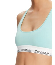 CALVIN KLEIN MODERN COTTON  Bralette albastru - Lenjerie de corp pentru femei - 4