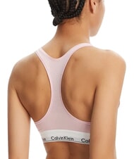CALVIN KLEIN MODERN COTTON  Bralette roz - Lenjerie de corp pentru femei - 2