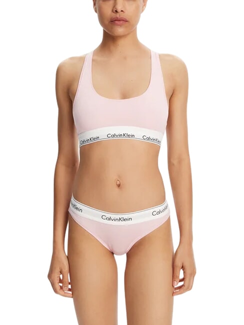 MODERN COTTON  Bralette roz - Lenjerie de corp pentru femei
