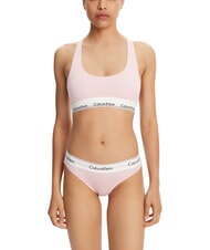 CALVIN KLEIN MODERN COTTON  Bralette roz - Lenjerie de corp pentru femei - 3