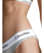 CALVIN KLEIN MODERN COTTON  Alunecare gri - Slip pentru femei - 4