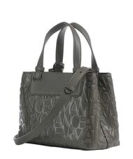 ARMANI EXCHANGE A|X CHARM Geantă mini cu curea de umăr savană - Genți femei - 3