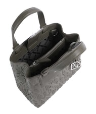 ARMANI EXCHANGE A|X CHARM Geantă mini cu curea de umăr savană - Genți femei - 5