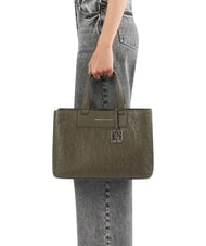 ARMANI EXCHANGE LIZ  Geantă de m&acirc;nă, cu curea de umăr savană - Genți femei - 2