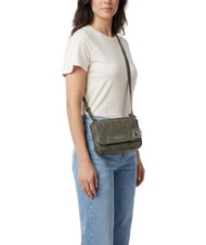 ARMANI EXCHANGE A|X CHARM Geantă de umăr mini savană - Genți femei - 2