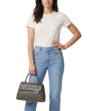 ARMANI EXCHANGE A|X ALL OVER Geantă de m&acirc;nă, cu curea de umăr savană - Genți femei - 2