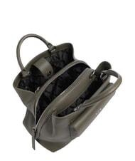 ARMANI EXCHANGE NICOLE L Geantă de m&acirc;nă, cu curea de umăr savană - Genți femei - 4