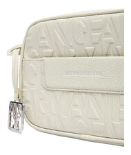 ARMANI EXCHANGE LIZ PEBBLE Geantă foto cu logo &icirc;n relief praf - Genți femei - 5