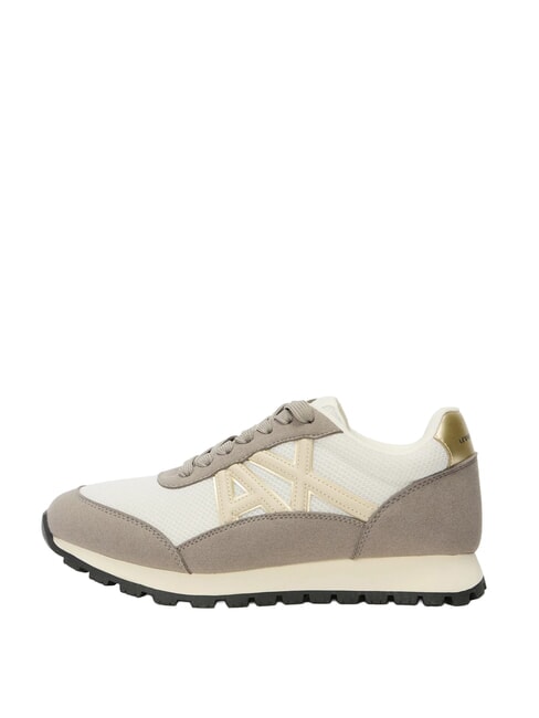 DROP MICROSUEDE Teniși cu logo lateral praf + sare trandafir - Pantofi femei