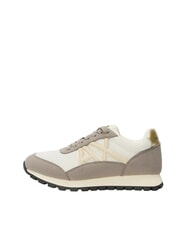 ARMANI EXCHANGE DROP MICROSUEDE Teniși cu logo lateral praf + sare trandafir - Pantofi femei - 2