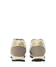 ARMANI EXCHANGE DROP MICROSUEDE Teniși cu logo lateral praf + sare trandafir - Pantofi femei - 3