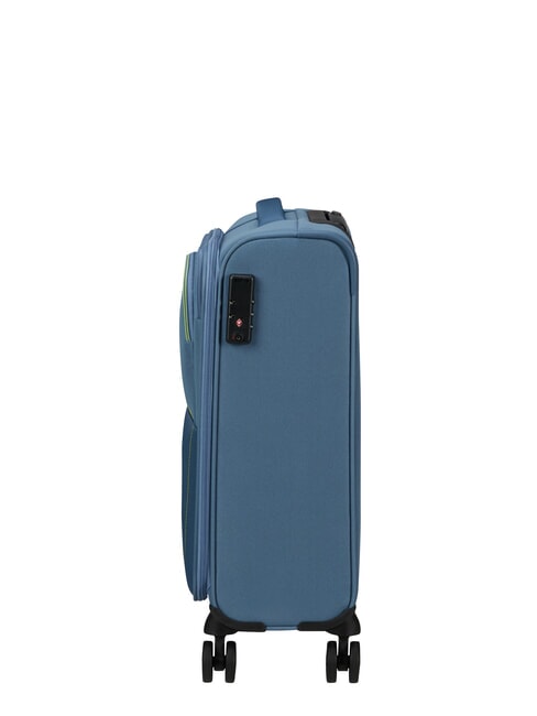 AIR WAVE Cărucior pentru bagaje de m&acirc;nă coronet blue/lime - Bagaje de m&acirc;nă