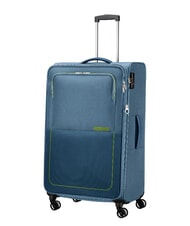 AMERICAN TOURISTER AIR WAVE Cărucior mediu, extensibil coronet blue/lime - Trolere semirigide - 3