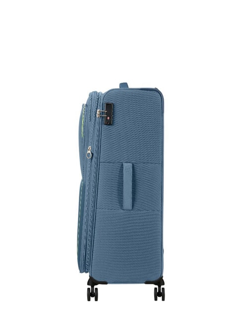AIR WAVE Cărucior mediu, extensibil coronet blue/lime - Trolere semirigide