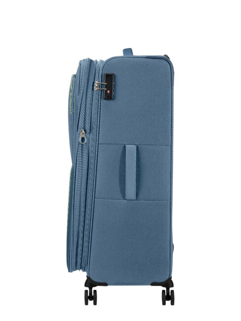 AIR WAVE Set cărucior Cabin + Mediu + Mare coronet blue/lime - Set trolere
