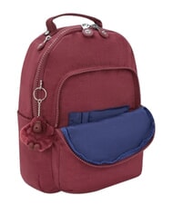KIPLING SEOUL S Rucsac pentru laptop de 13". vin de salon - Genți femei - 4
