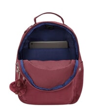 KIPLING SEOUL S Rucsac pentru laptop de 13". vin de salon - Genți femei - 5