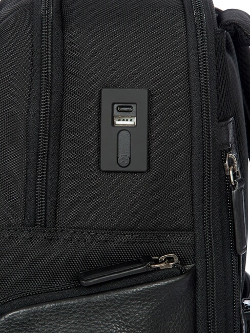 Rucsac BRIC MONZA, port pentru computer de 15,6 " negru / negru - Rucsacuri pentru laptop