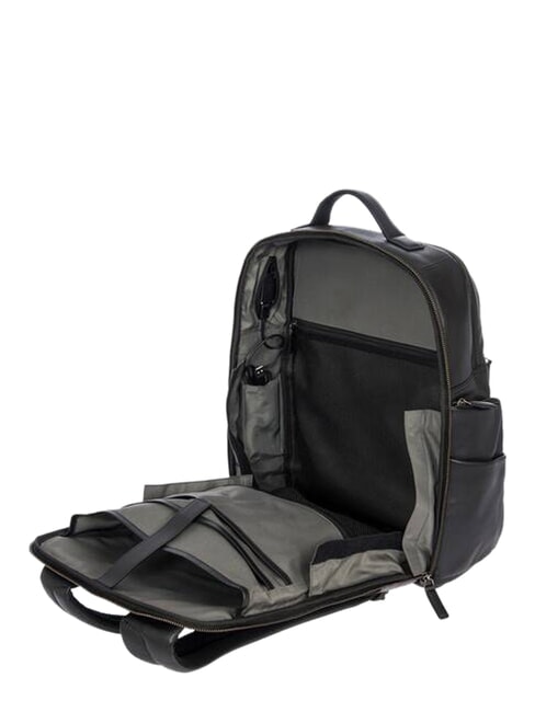 TORINO Rucsac pentru laptop de 15,6" din piele negru - Rucsacuri pentru laptop