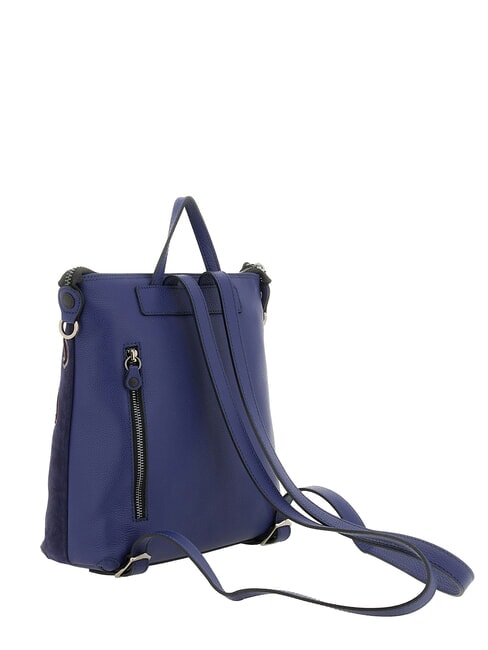 LOLITA Rucsac din piele albastru violet - Genți femei