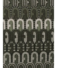 FURLA OPPORTUNITY L Geantă tote jacquard reciclată tonuri de cactus - Genți femei - 4