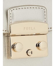 FURLA METROPOLIS Geantă de umăr mini culoare ruteniu - Genți femei - 3