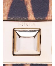FURLA MIMI" Geantă de umăr mini TONELE NATURALE - Genți femei - 6