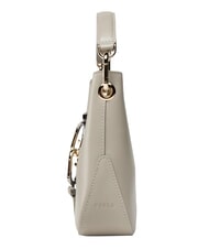 FURLA SIRENA Mini geanta din piele cu bareta de umar marmoc - Genți femei - 5