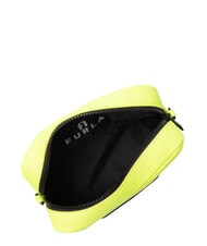 FURLA IRIS Geantă mini, cu curea de umăr galben fluorescent + negru - Genți femei - 6