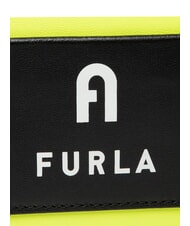 FURLA IRIS Geantă mini, cu curea de umăr galben fluorescent + negru - Genți femei - 7