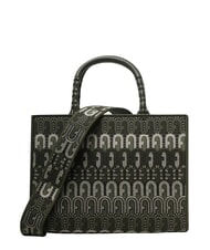 FURLA OPPORTUNITY S Geantă tote jacquard reciclată - Genți femei