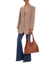 COCCINELLE C-EASY Geantă de umăr, cu clutch coniac - Genți femei - 2