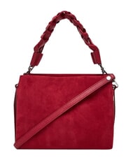 COCCINELLE BOHEME SUEDE BIMATERIAL  Geantă mini, cu curea de umăr sangrie - Genți femei - 3