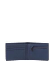 PIQUADRO GIO Portofel din material reciclat albastru - Portofele bărbați - 3