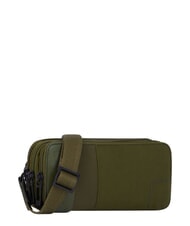 PIQUADRO P16PLUS SPECIAL Penar cu trei compartimente, piele mixtă VERDE - Genți plic și truse - 3