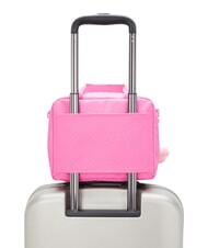 KIPLING MIYO BTS Suport pentru alimente cu curea de umăr sirenă roz &icirc;n relief - Saci și accesorii pentru copii - 5