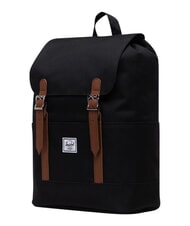 HERSCHEL RETREAT SMALL Rucsac pentru laptop de 13". BLACK - Rucsacuri pentru școală și timp liber - 3