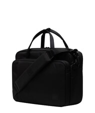 HERSCHEL GIBSON Geantă messenger pentru PC, din material textil BLACK - Serviete birou - 3