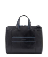 PIQUADRO B2 REVAMP Servieta pentru laptop de 14", din piele albastru - Serviete birou - 3