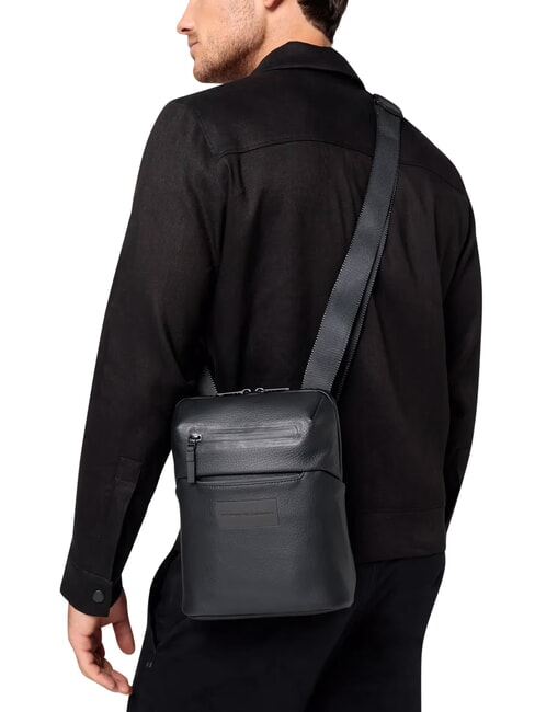 URBAN ECO LEATHER Geantă de umăr negru - Genți de umăr bărbați