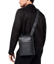PORSCHE DESIGN URBAN ECO LEATHER Geantă de umăr negru - Genți de umăr bărbați - 2