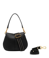 GIANNI CHIARINI HELENA ROUND Geantă de umăr, cu curea de umăr, din piele negru - Genți femei - 5