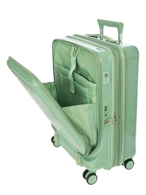 POSITANO Cărucior extensibil de dimensiuni medii salvie - Trolere rigide