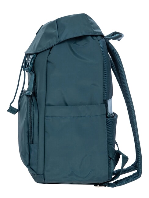 POSITANO Rucsac cu buzunar pentru laptop teal - Rucsacuri pentru școală și timp liber