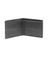 BLAUER LIAM Portofel din piele BLACK - Portofele bărbați - 3