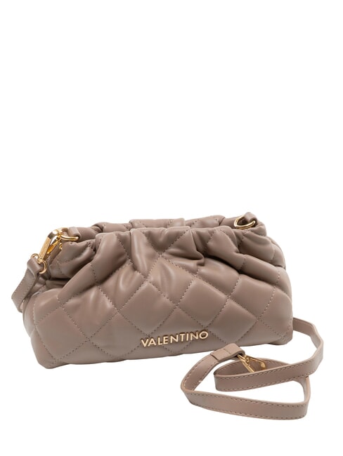 OCARINA Geantă clutch matlasată cu curea de umăr taupe - Genți femei