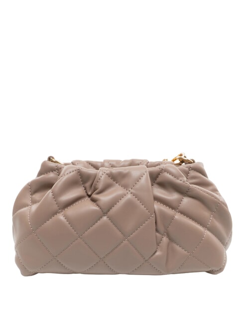 OCARINA Geantă clutch matlasată cu curea de umăr taupe - Genți femei