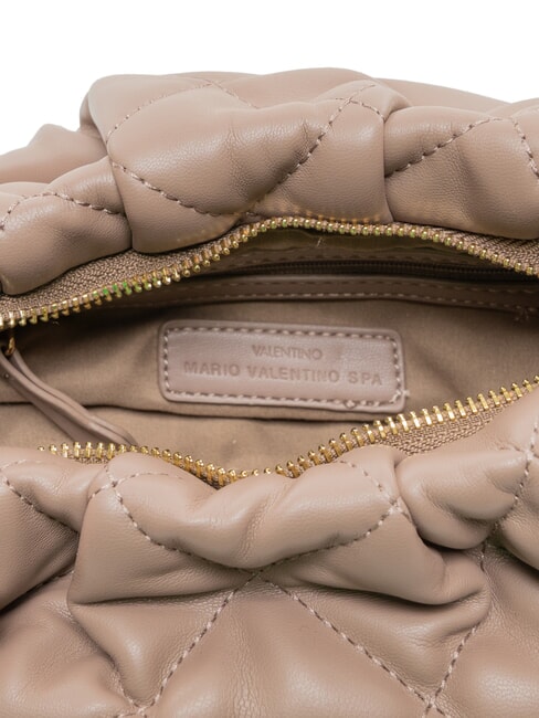 OCARINA Geantă clutch matlasată cu curea de umăr taupe - Genți femei